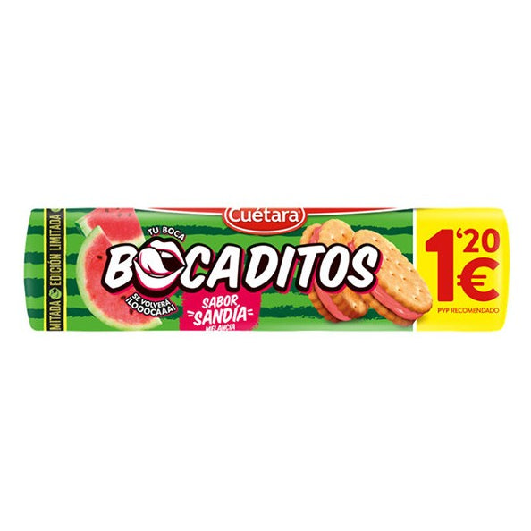Cuétara Wassermelonen-Kekse mit süßer Cremefüllung – 150 g