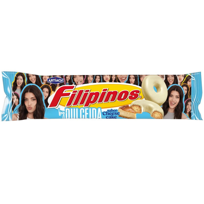 Filipinos Dulceida – Knuspergebäck mit weißer Cheesecake-Schokoladenhülle, Limited Edition
