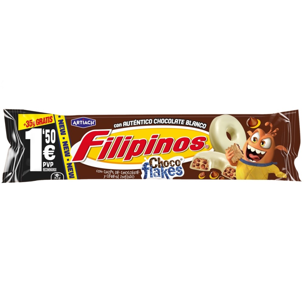 Filipinos Blancos & Choco Flakes – Limited Edition – 118 g 🍫🥛