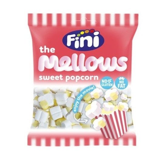 Fini Süße Popcorn-Marshmallows – Schaumzucker in Popcornform – 80 g