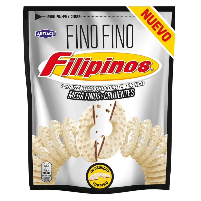 Fino Fino Filipinos Choco BLANCO – 70 g 🍫🤍