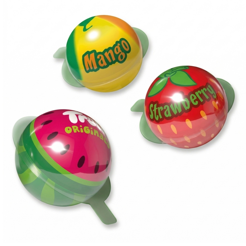 Trolli Bote 3D Flavorbomb Fruit Mix – Gefüllte Frucht-Schaumgummis
