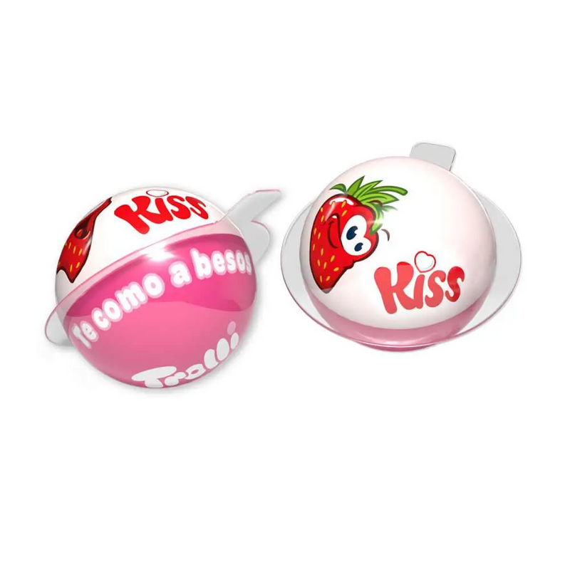 Trolli Bote 3D Flavorbomb Kiss – Erdbeer-Sahne-Schaumgummis mit saurer Füllung