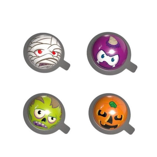 Trolli Scary Heads 3D – Gefüllte Halloween-Schaumzuckerbonbons