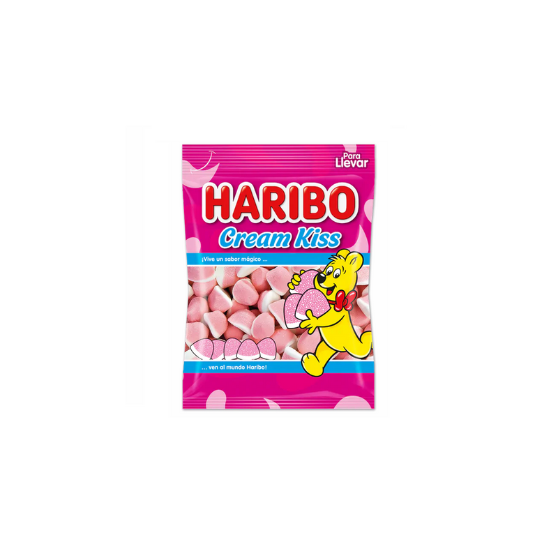 Haribo Cream Kiss – 80 g 🍓🤍