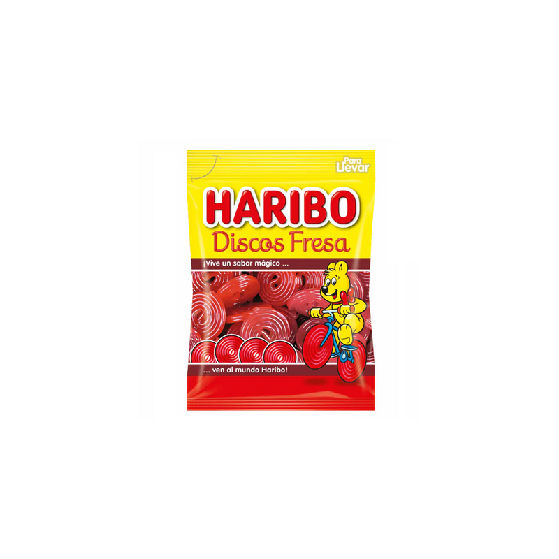 Haribo Erdbeer-Discos – 80 g 🍓🍬