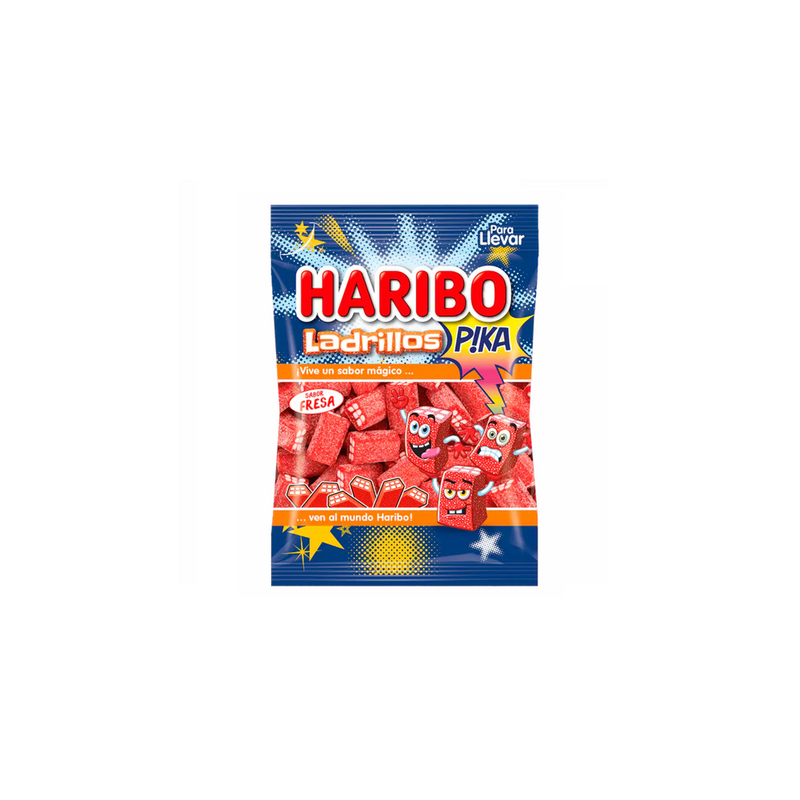 Haribo Erdbeer-Ladrillos sauer – 100 g 🍓🌶️