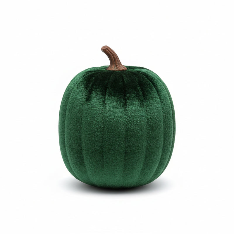 Halloween Deko Kürbis Grün 12cm