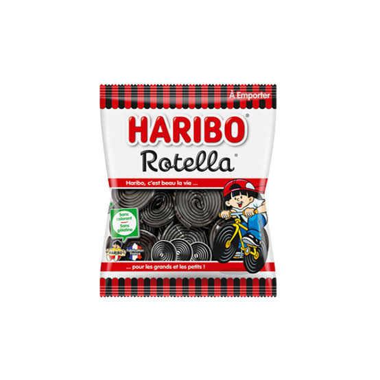 HARIBO Rotella – Lakritzschnecken – 300g 🖤