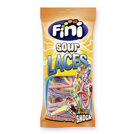 Fini Espagueti Multifruit 85 g – Bunte, saure Fruchtgummi-Spaghetti