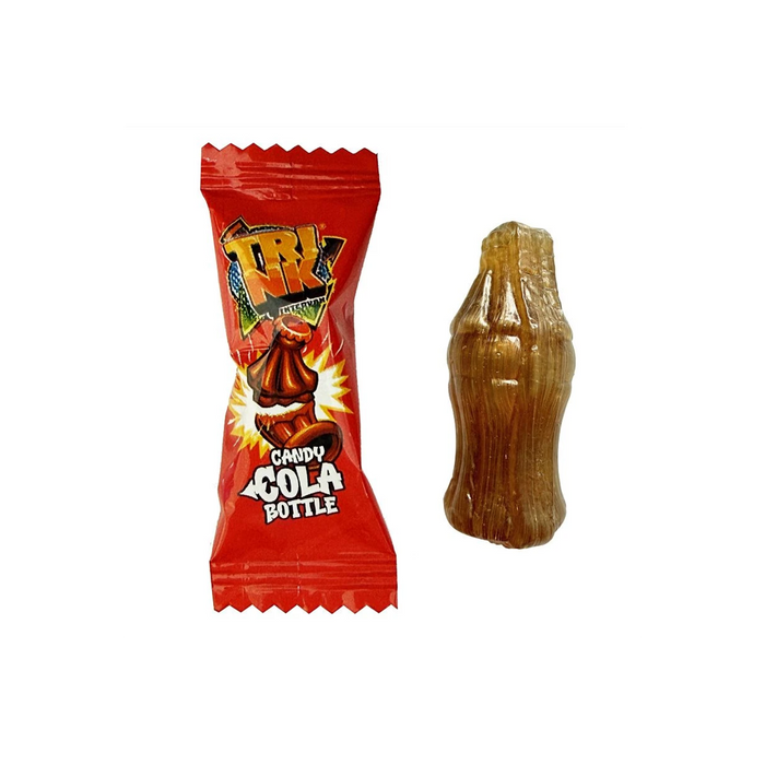 Intervan Trink Cola – Gefüllte Cola-Bonbons mit saurem Brausepulver