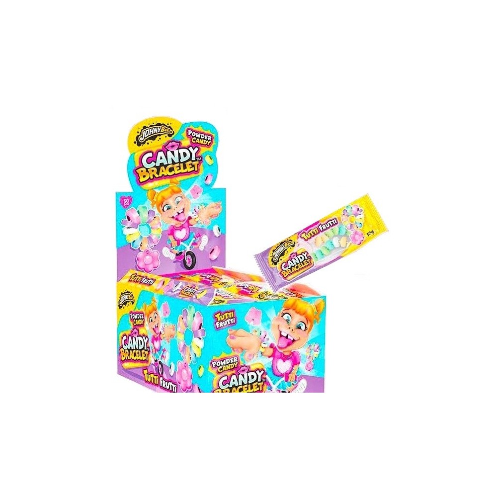 Johny Bee Candy Bracelet – 12g 🌈🍬