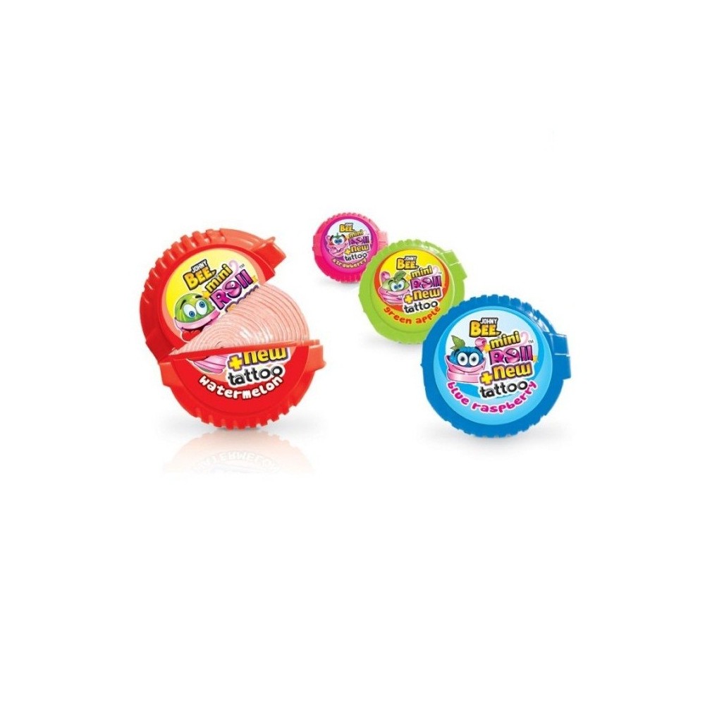 Johny Bee Mini Roll Tattoo – 18g 🎨🍬