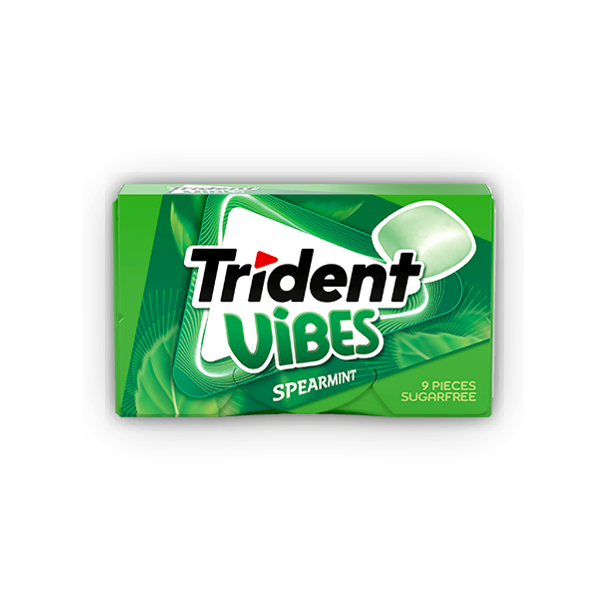 Trident Vibes Pfefferminz – zuckerfreier Kaugummi 🌿🫧