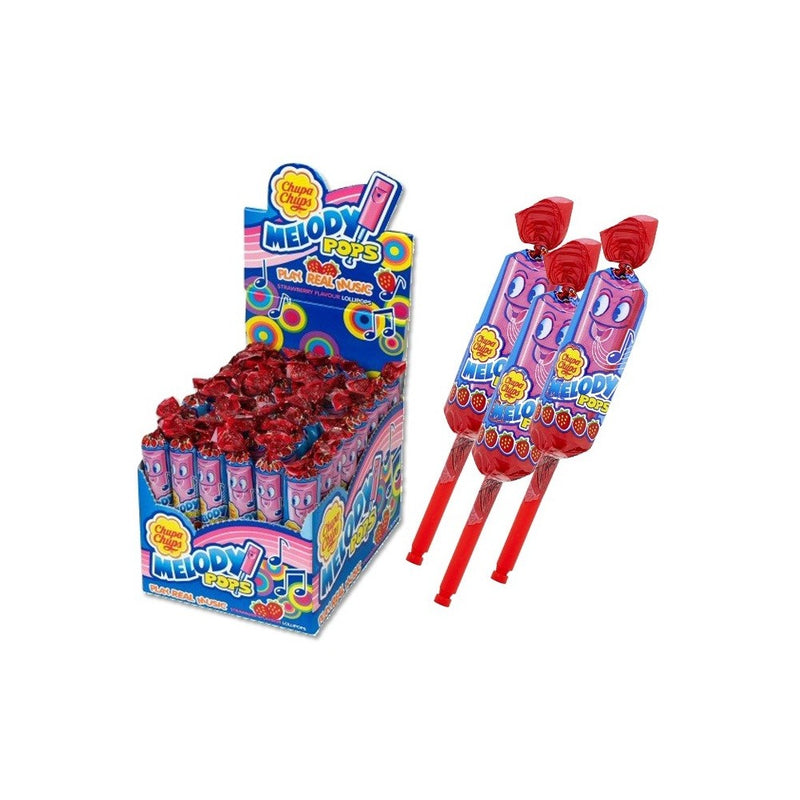 Chupa Chups Melody Pops Erdbeere – 15g 🍓🎵