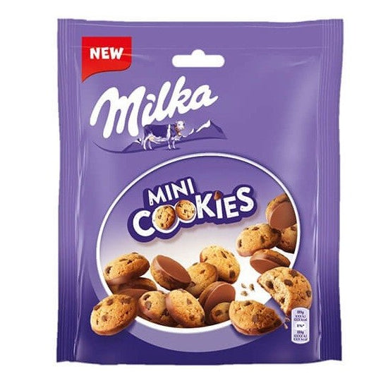 Milka Mini-Schokoladenkekse mit Alpenmilchschokolade – 110 g