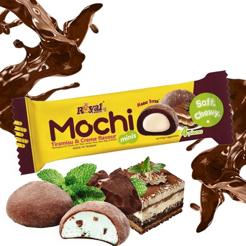 Royal Family Mochi Tiramisu  Creme 40 g – Cremige Mochi mit Tiramisu-Geschmack