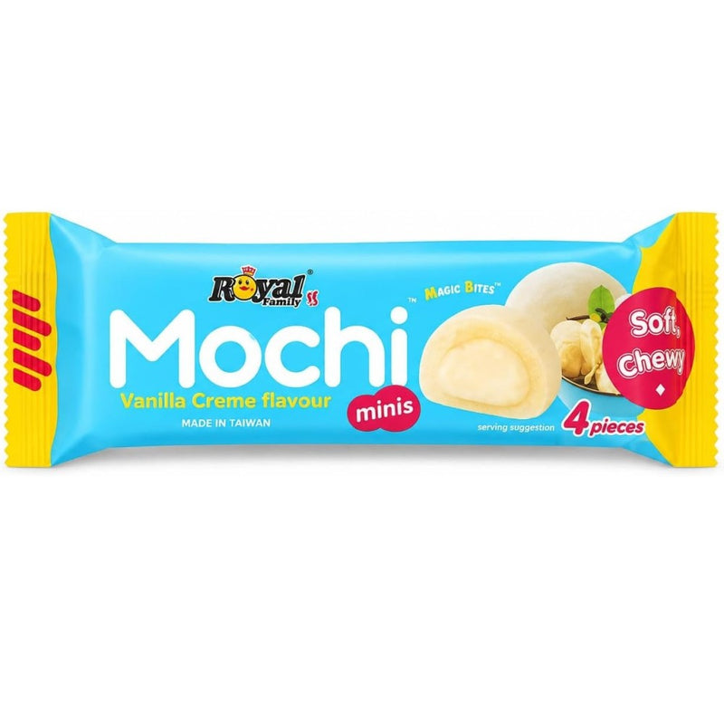 Royal Family Mochi Mini Vanilla Creme 40 g – Zarte Mochi mit Vanillecreme