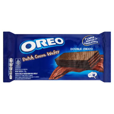 Oreo Dutch Cocoa Wafer Double Choco 117g