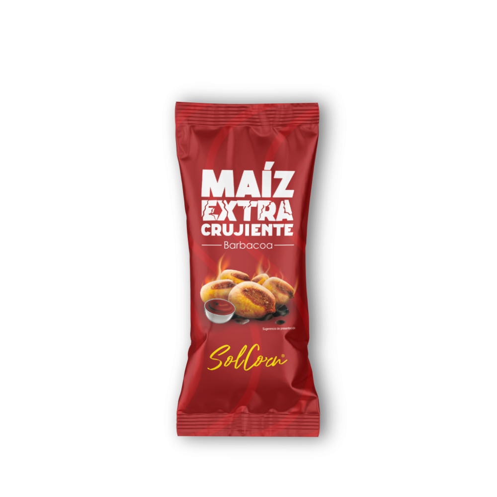 Solcorn Maïs Barbecue Extra Croustillant 30g🌽🔥