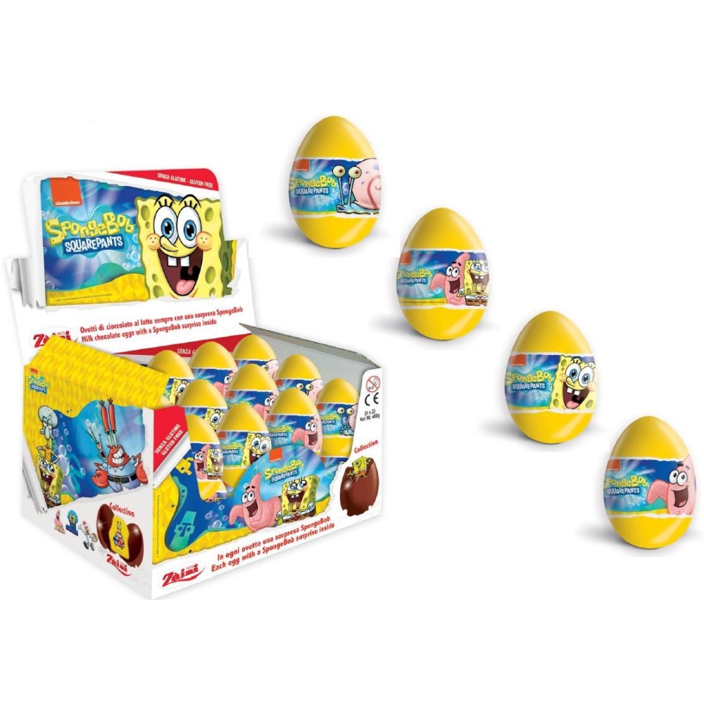 SpongeBob Schokoladeneier – 1 Stück 🍫