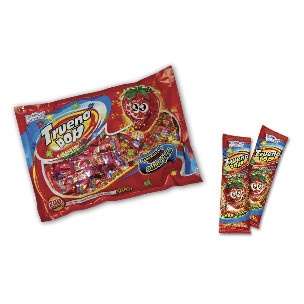 Trueno Pop – Knisternde Zucker-Bonbons 2g 💥🍓