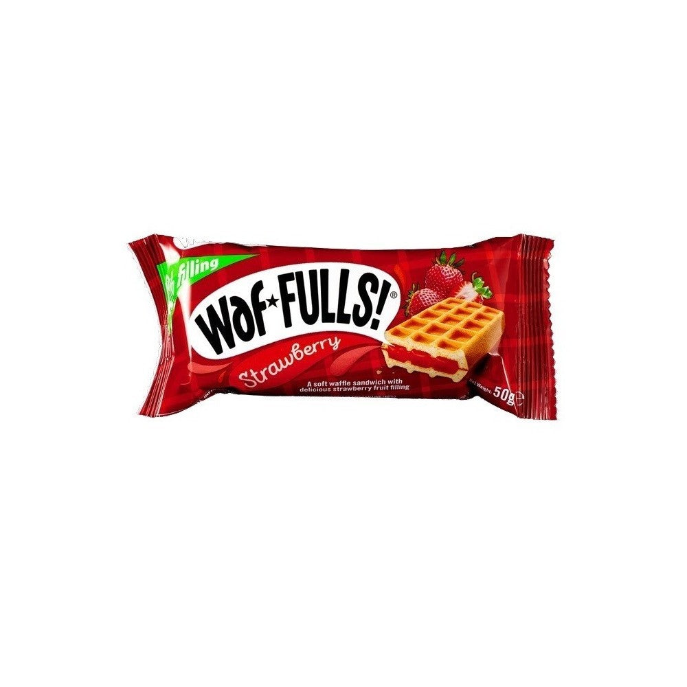 WAF FULLS Schokolade-Erdbeere – 50 g 🍓